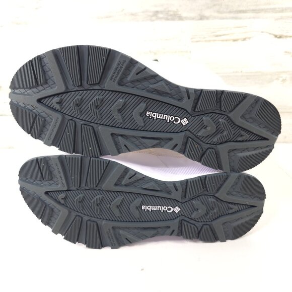 COLUMBIA WOMEN'S SIZE 9 WHITE WATERPROOF BOOTS OMNI-HEAT 200G INSULATION *AS-IS* - Picture 9 of 16